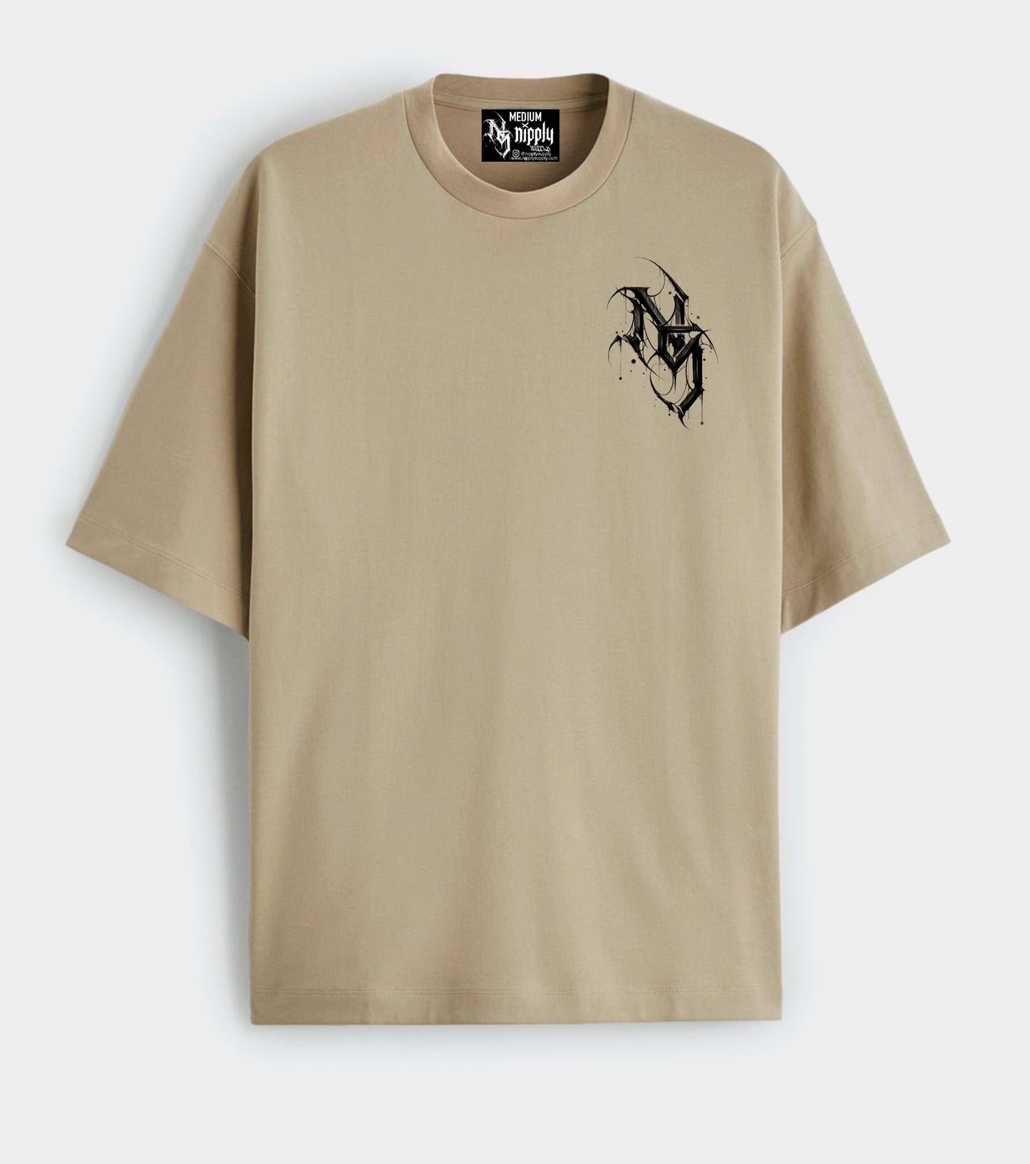 NIPPLYSUPPLY TEE - TAN