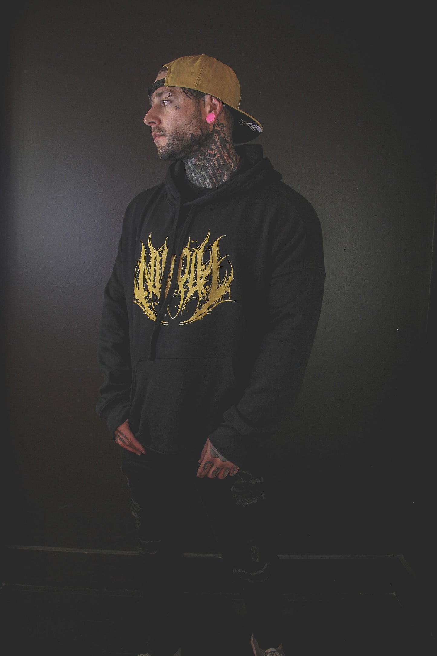 NIPPLY GOLD HOODIE