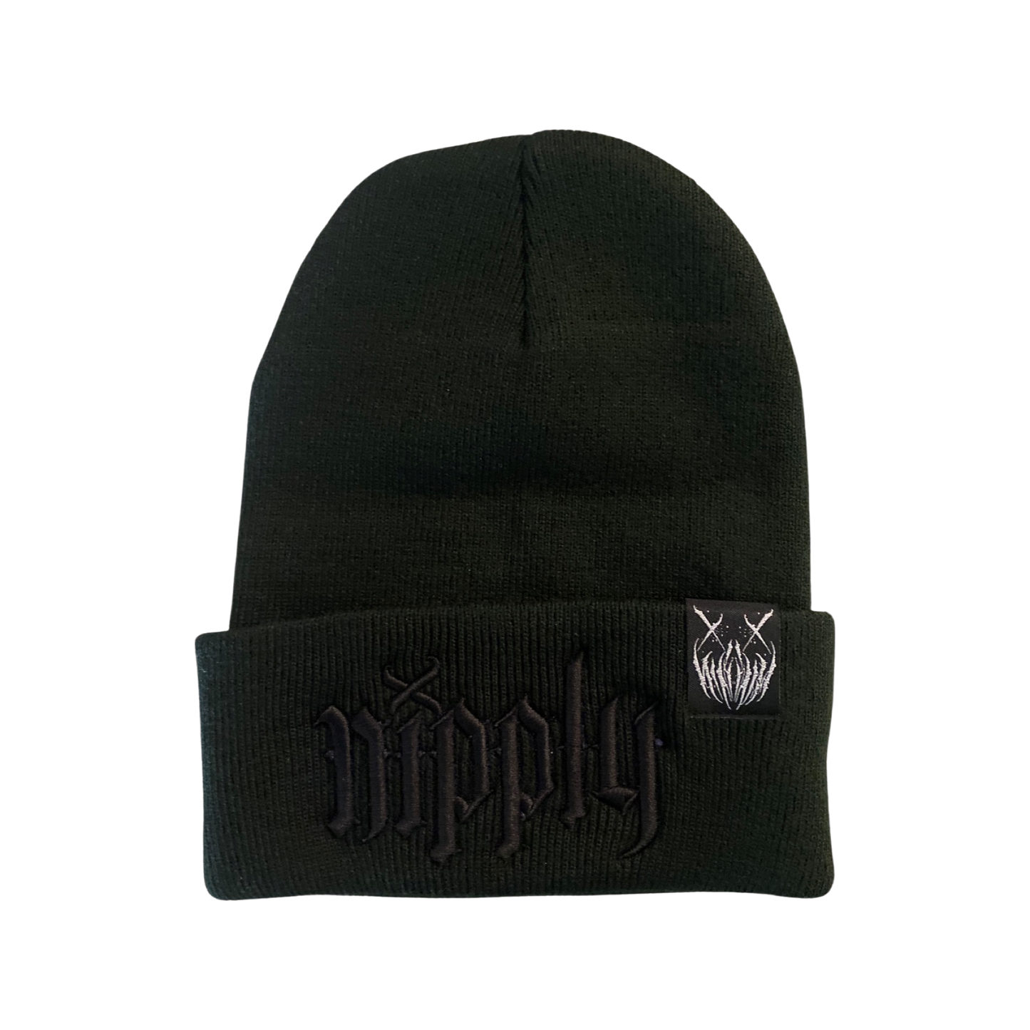 NIPPLY BEANIE - ALL BLACK!