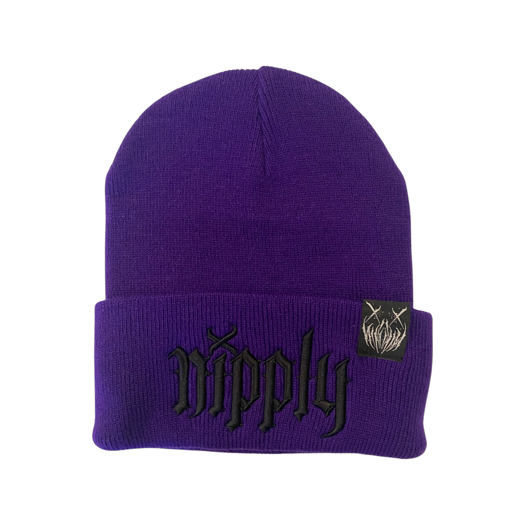 NIPPLY BEANIE - PURPLE