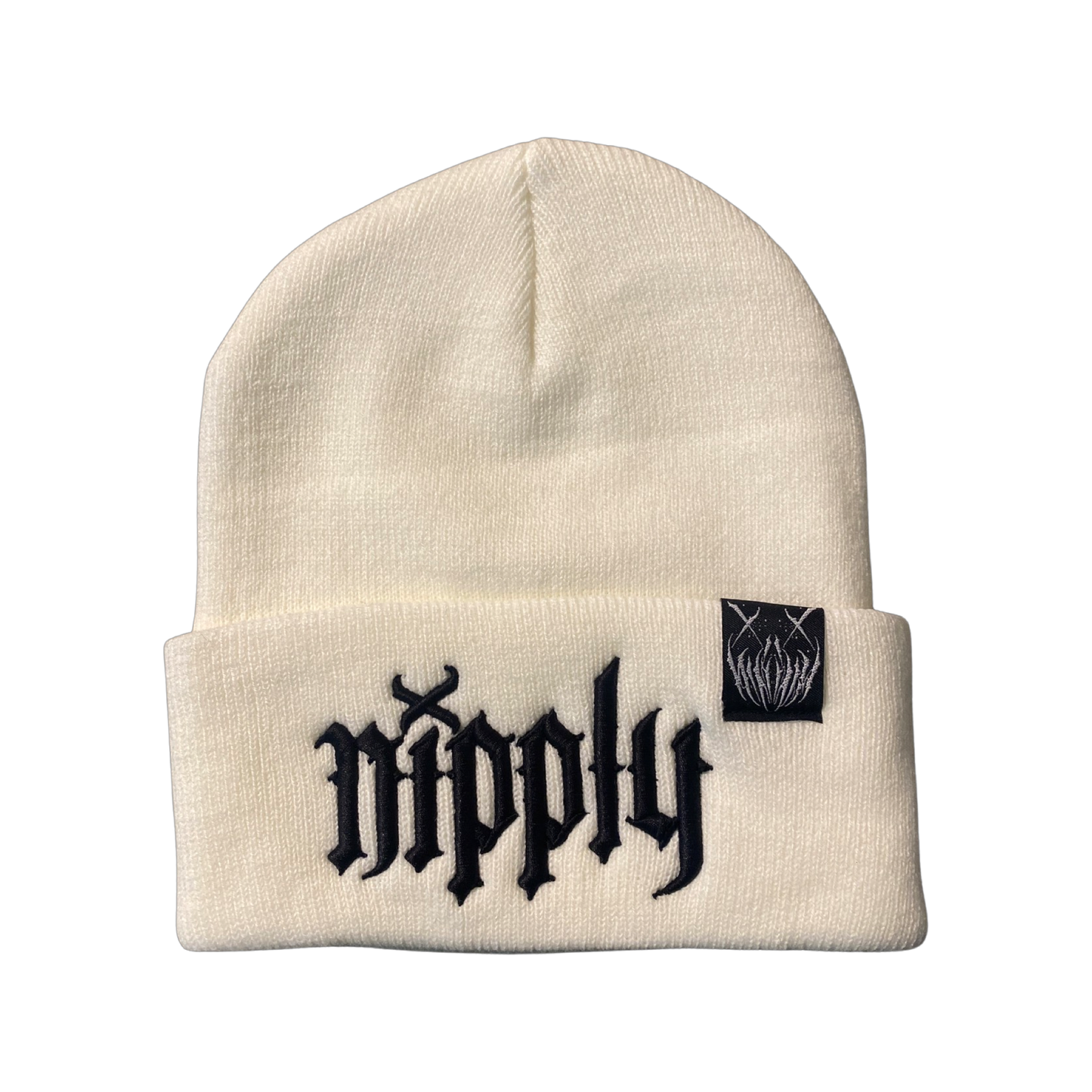 NIPPLY BEANIE - WHITE